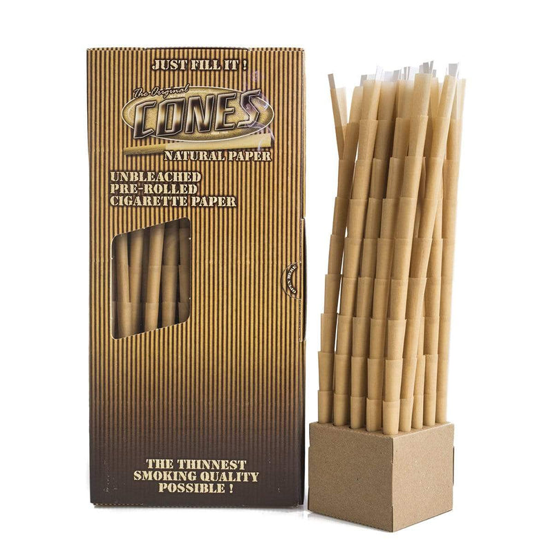 The Original Pre-Rolled Cones The Original Natural 84mm x 26mm Cones Special Small 1 1/4" - 900 Count